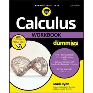 Calculus Workbook for Dummies with Online Practice -- Mark Ryan